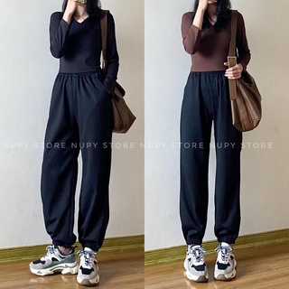 Quần Jogger Nỉ NUPY