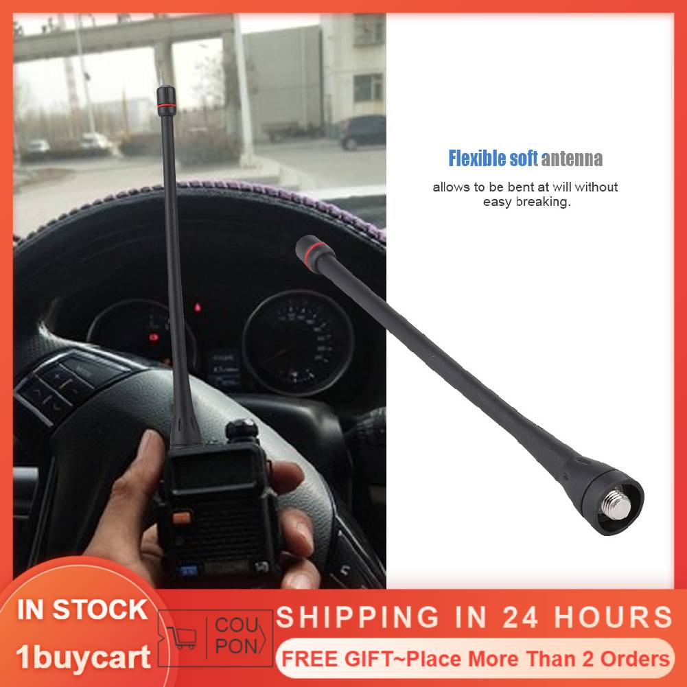 Ăng ten thu sóng UHF cho bộ đàm Walkie-Talkie ICOM IC-F4 IC-F21 IC-F24 IC-F25