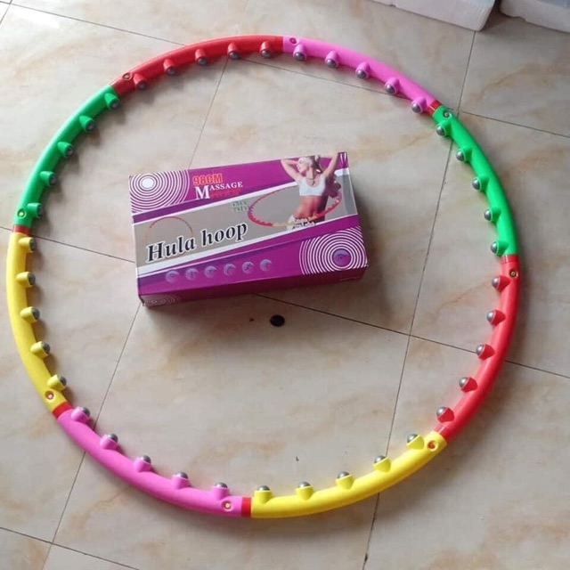 Vòng lắc eo có hạt matxa