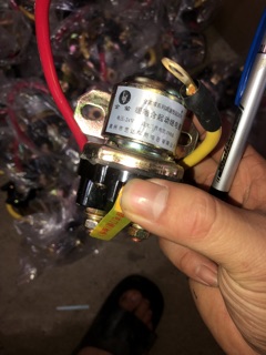 Rơ le phụ đề đồng 12v 24v rơ le đề cho xe ô tô