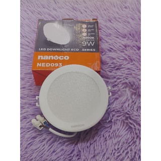 Đèn âm trần d90-9w Nanoco