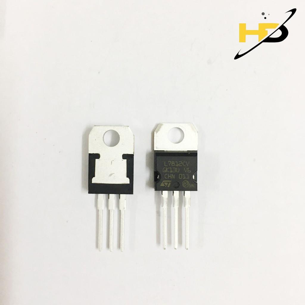 Set 3 Con IC L7812CV 7812 1.5A 12V TO-220, IC Chính Hãng ST, Linh Kiện Mới