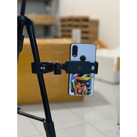 [ xả kho ] C96  GIÁ ĐỠ KẸP ĐIỆN THOẠI GẮN VÀO TRIPOD HỖ TRỢ LIVESTREAM, LIVESTREAM QUAY PHIM NHIỀU MÁY CÙNG LÚC