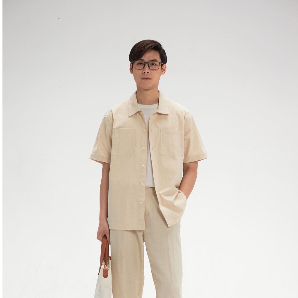 Áo sơ mi ngắn tay LOOK LINEN SHIRT