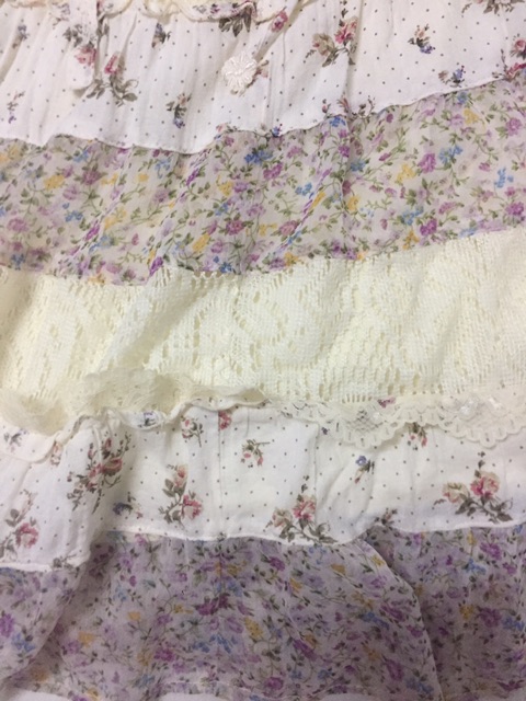 Chân váy hoa xoè cực đẹp