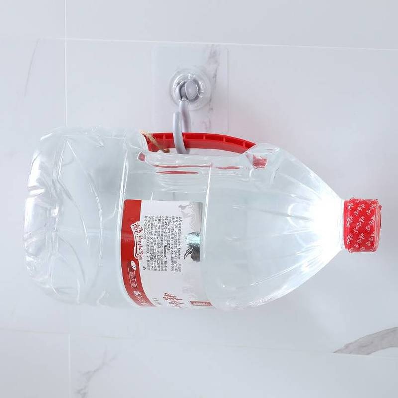 Móc treo đồ chắc chắn có thể xoay được đa dụng không cần đinh tự dính cho nhà tắm/ phòng bếp