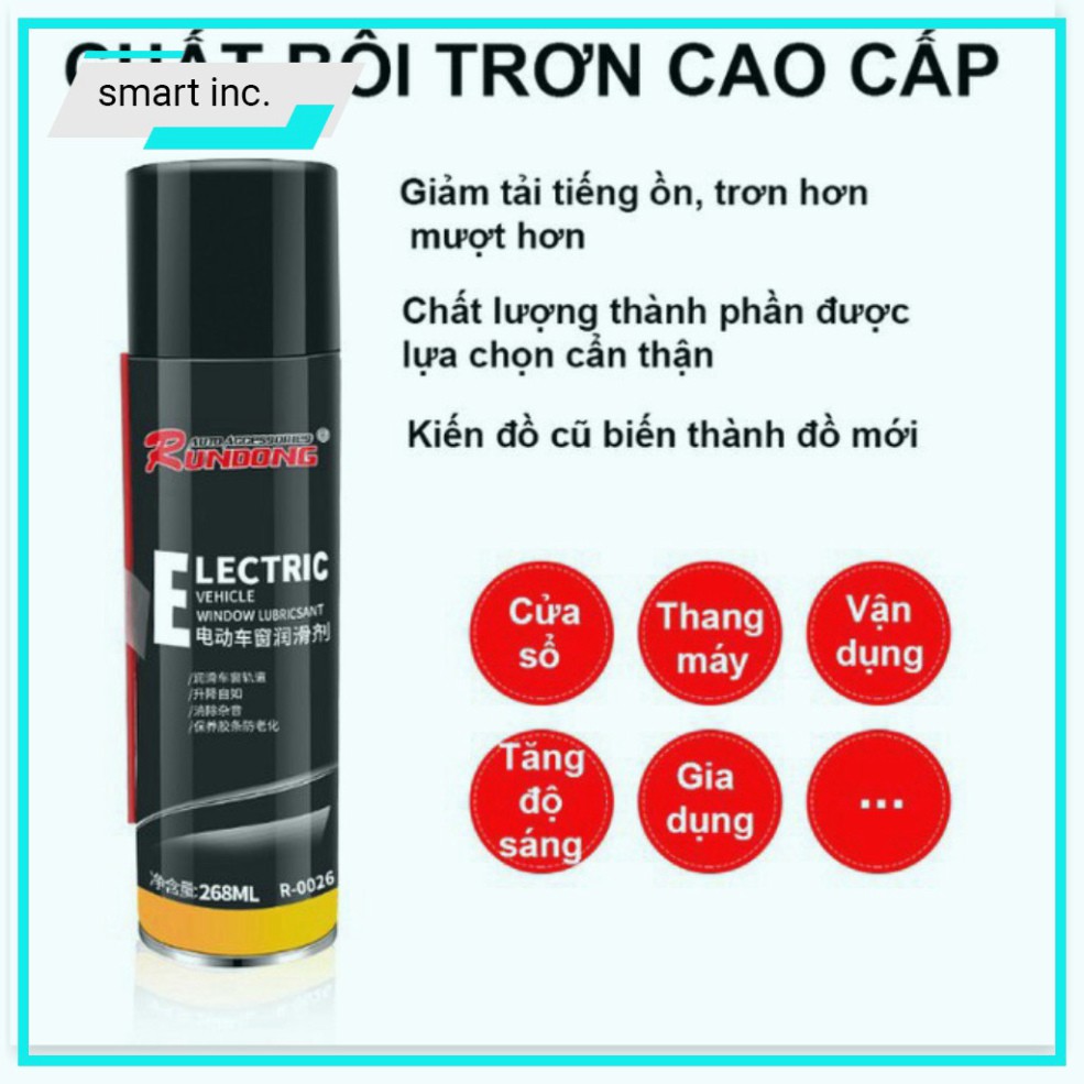 Chai Xịt Bôi Trơn Làm Sạch Dây Sên Xích Ô Tô Xe Máy Houseware Bình Xịt Chống Rỉ Gỉ Sét Kẹt Cánh Cửa Ổ Khóa Kim Loại