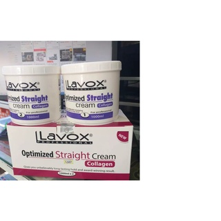 Thuốc duỗi tóc Lavox tím Collagen 1000ml x2