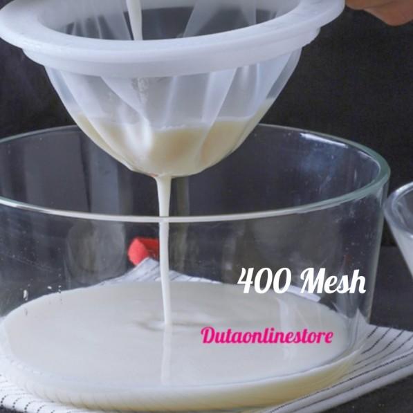 ✲ Bộ 400 tấm vải lọc trà nước ép đậu nành có tay cầm tiện dụng ۝