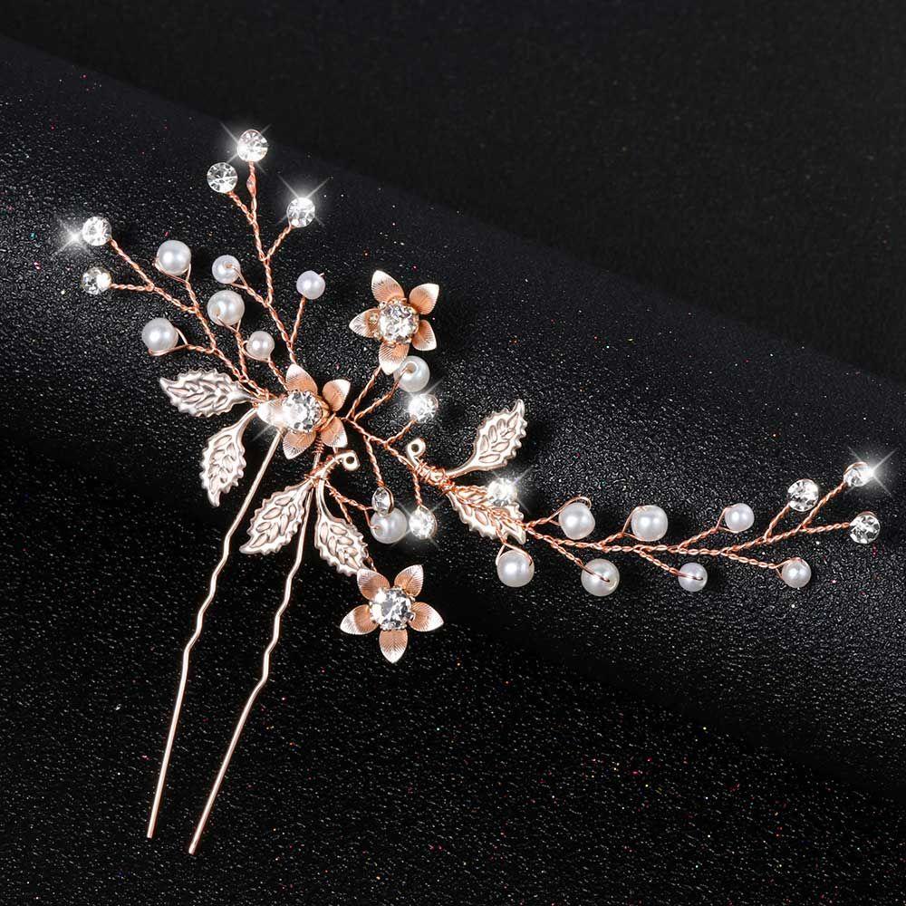 Cô Dâu Melog|Kẹp Tóc Hình Hoa Lá Thời Trang Cho Nữ|Băng Đô