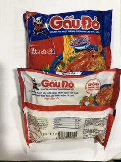 Combo Gói Mì Tôm Gà Gấu Đỏ 63g 🦐🐔