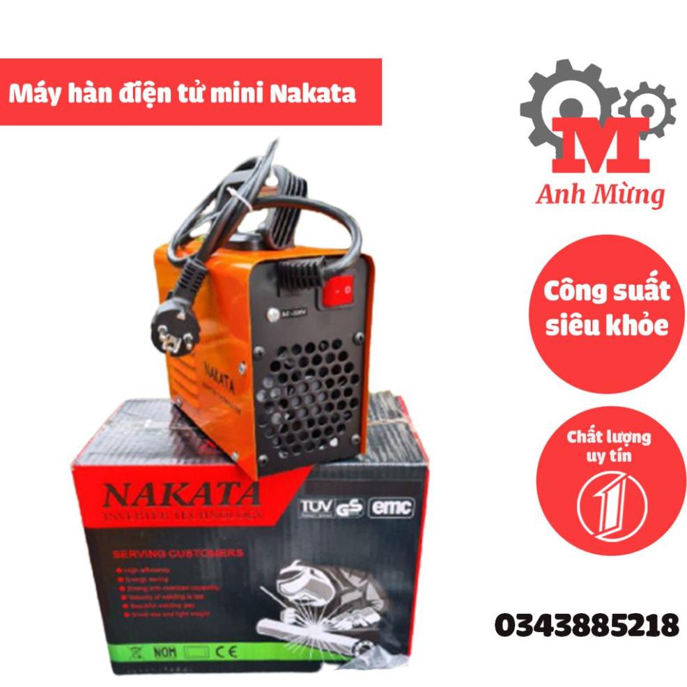 Máy hàn điện tử mini nakata 160 siêu nhỏ siêu khoẻ