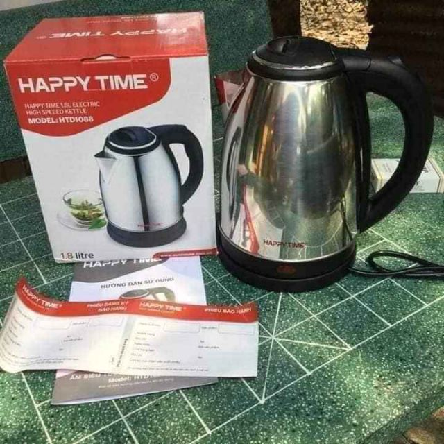 bình đun siêu tốc Happy Time