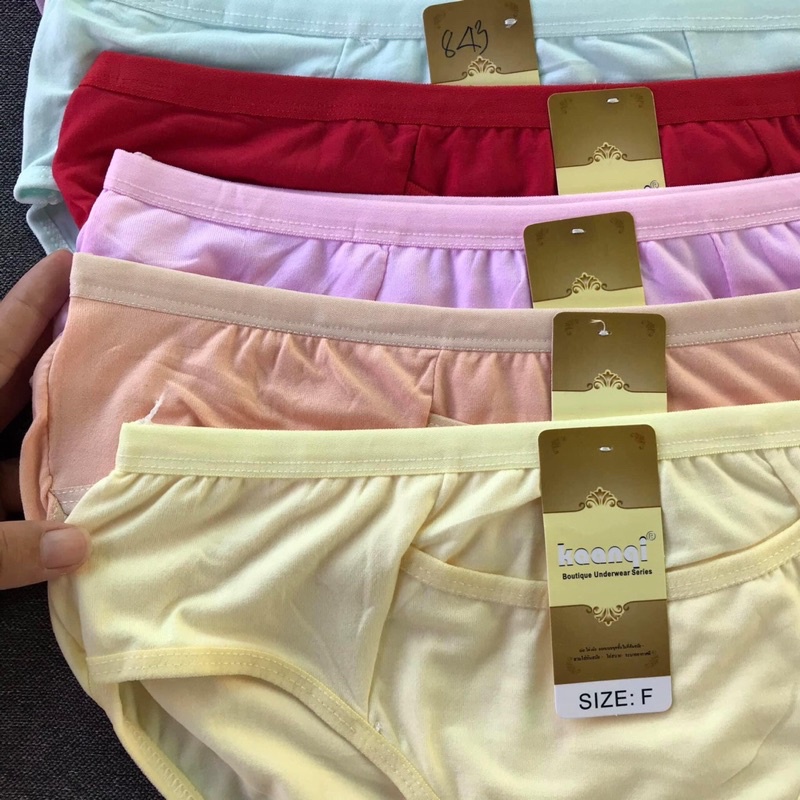 Set 10 Quần Lót Cotton Có Túi 843 từ 55 tới 75kg