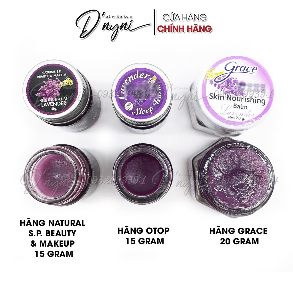 Dầu Cù Là Giúp Ngủ Ngon LAVENDER SLEEP BALM Thái Lan