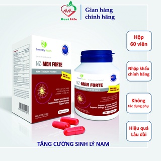 Everyday Health MEN FORTE Tăng cường sinh lý hỗ trợ điều trị xuất tinh sớm rối loạn cương dương hộp 60 viên