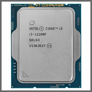 CPU Intel Core i3 12100F / 12100 (3.30 Up to 4.30GHz, 12M, 4 Cores 8 Threads) Full Box / Bảo Hành 36 Tháng