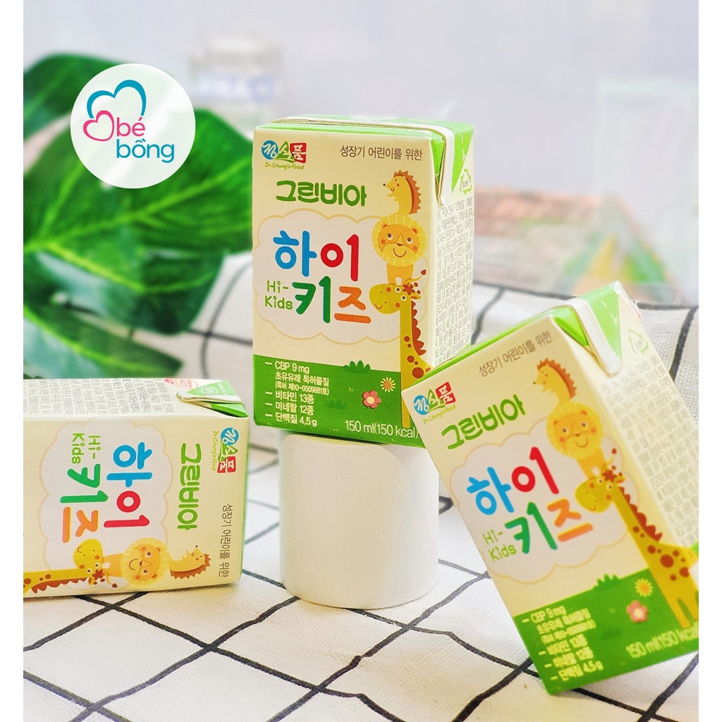 Sữa Greenbia Hikids Hàn Quốc cho bé 1-12 tuổi