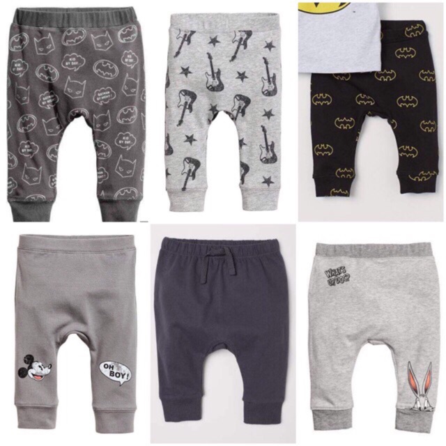 [ Chọn màu ] Quần cotton jogger xuất xịn cho bé trai/ bé gái. Hàng Cambodia Xịn