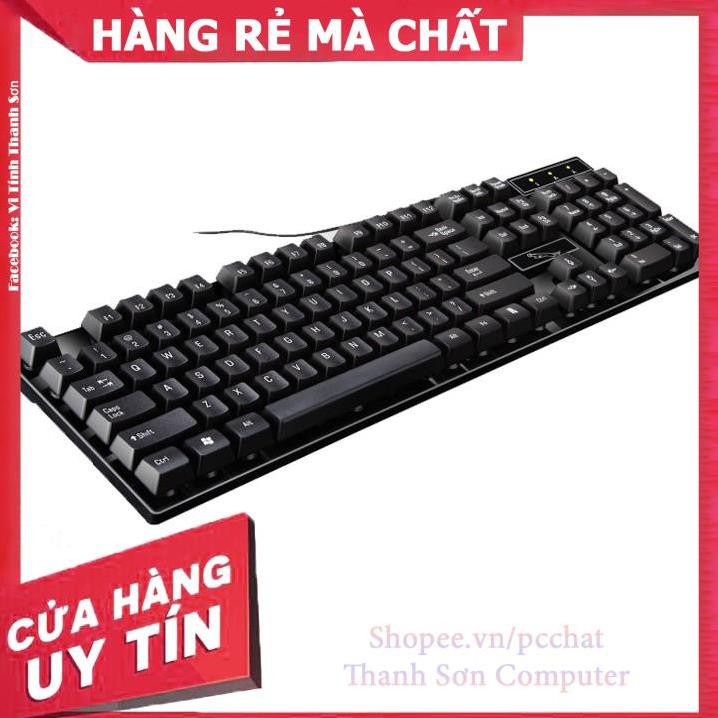 Bàn phím và chuột Q17 giả cơ game dụng + Tặng Lót Logitech - Linh Kiện Phụ Kiện PC Laptop Thanh Sơn