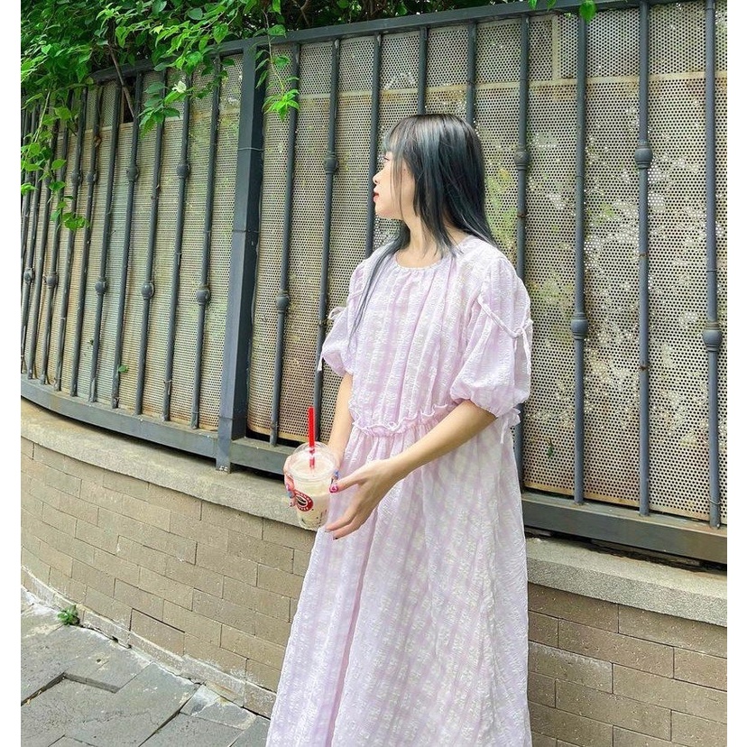 Nana Dress - Đầm babydoll pastel form rộng chất Hàn - Remmus.vn