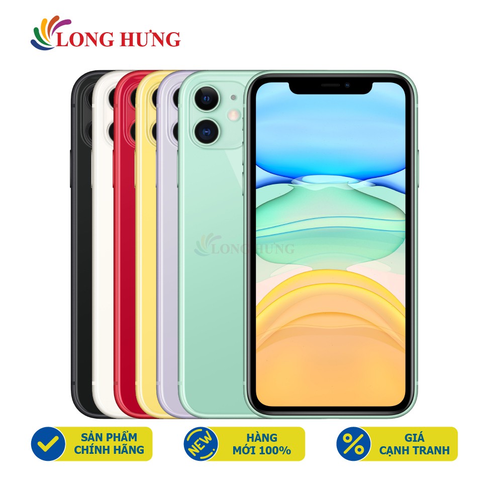 [Mã 77ELSALE1 giảm 5% đơn 3TR] Điện thoại Apple iPhone 11 64GB (VN/A) - Hàng chính hãng