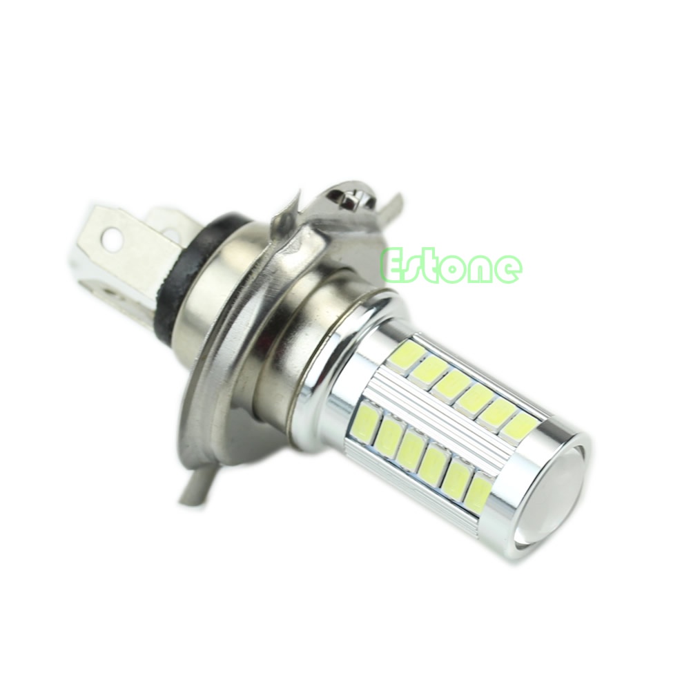 Bóng Đèn LED SMD 12V H4 33-LED Ánh Sáng Trắng Độ Sáng Cao Cho Xe Hơi