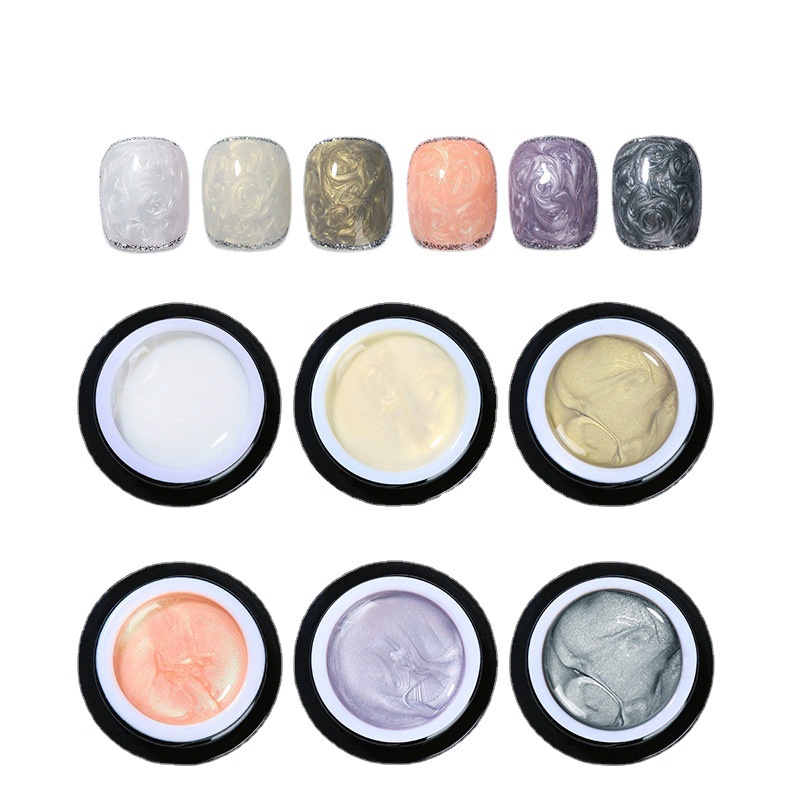Gel Sơn Móng Tay 5ml Hình Vỏ Sò Ngọc Trai Thời Trang Thu Đông