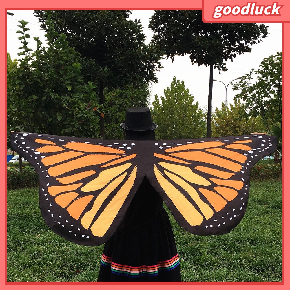 Khăn choàng hình cánh bướm nhiều màu độc đáo