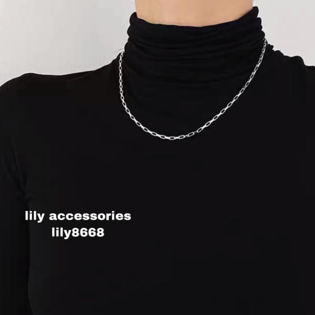 Chain Necklace dây chuyền vòng cổ titan dây không gỉ không đen siêu bền cho nam nữ unisex BTS