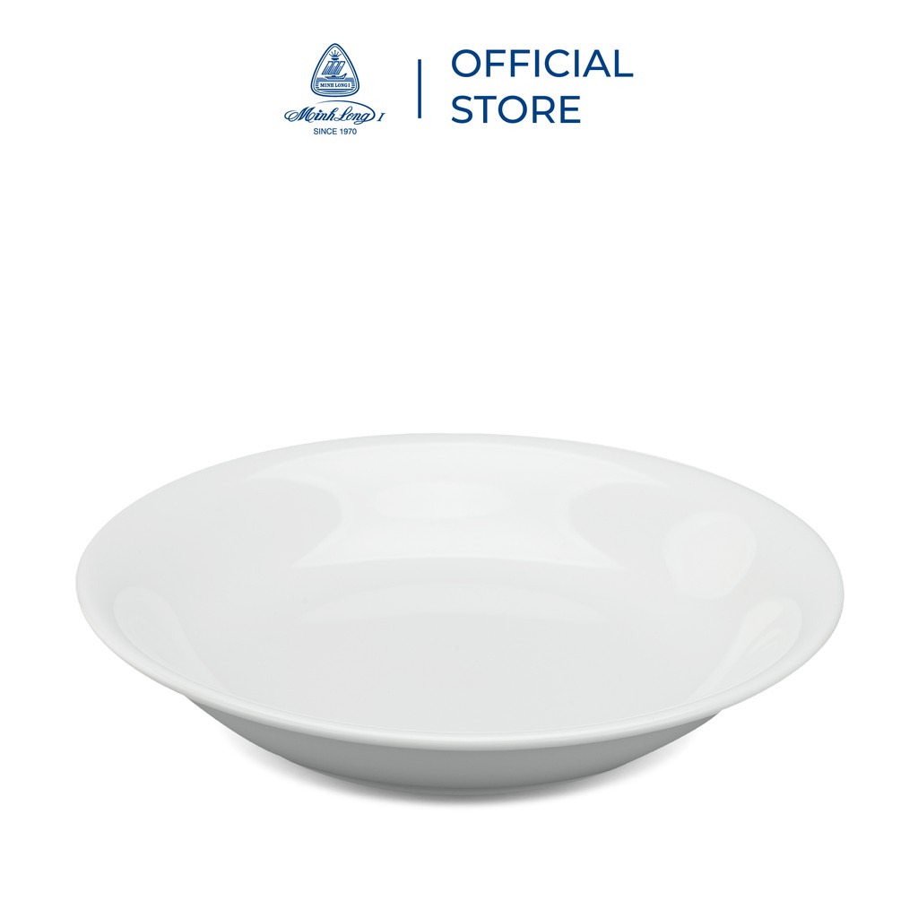 Bộ chén dĩa sứ Minh Long 36 sản phẩm - Daisy - Trắng
