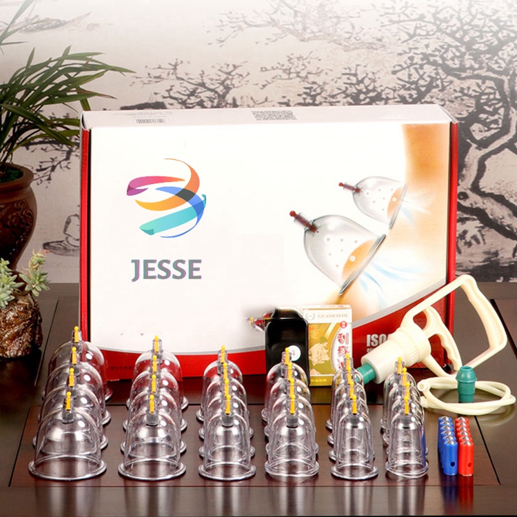 Bộ giác hơi chân không 24 ống không dùng lửa JESSE - Hàng Chính Hãng.