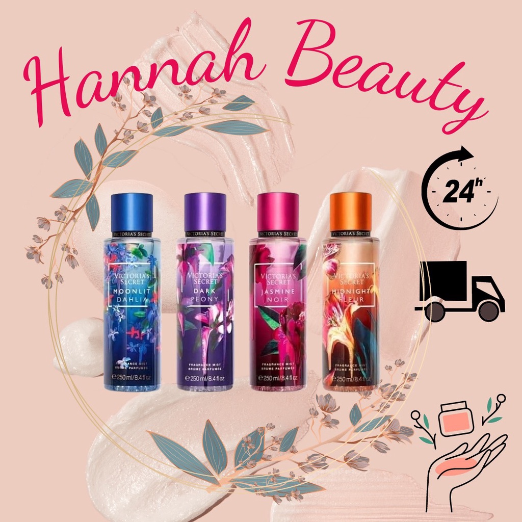 ♘ VICTORIA'S SECRET® Xịt Thơm Toàn Thân Body Mist - Jasmin Noir 250ml ♘