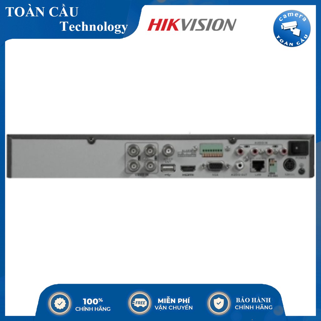 [100% CHÍNH HÃNG] Đầu Ghi 8 Kênh Hikvision DS - 7208HQHI-K1 HDTVI H.265+