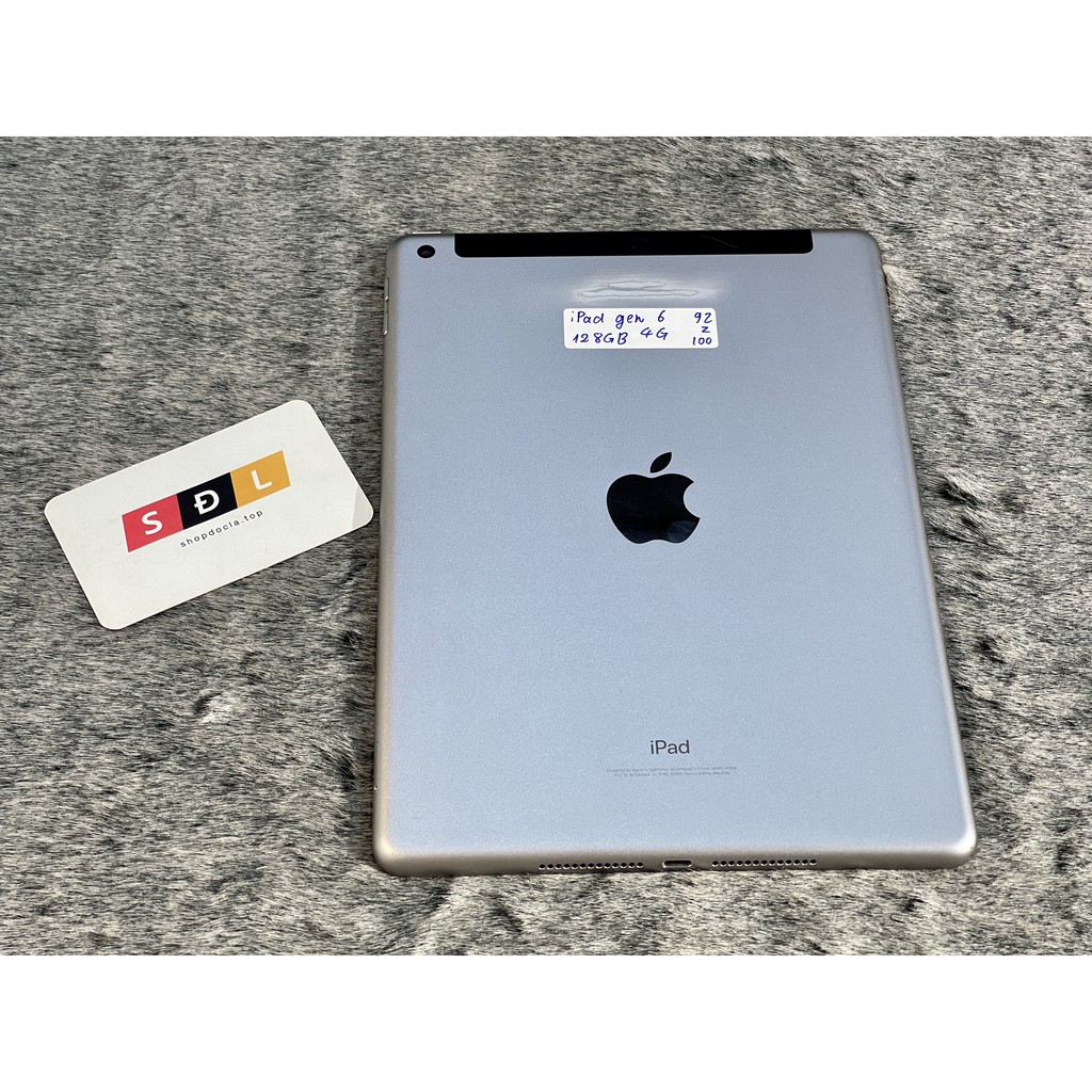 Máy tính bảng Apple iPad gen 6 (iPad 9.7 2018) 128GB 4G