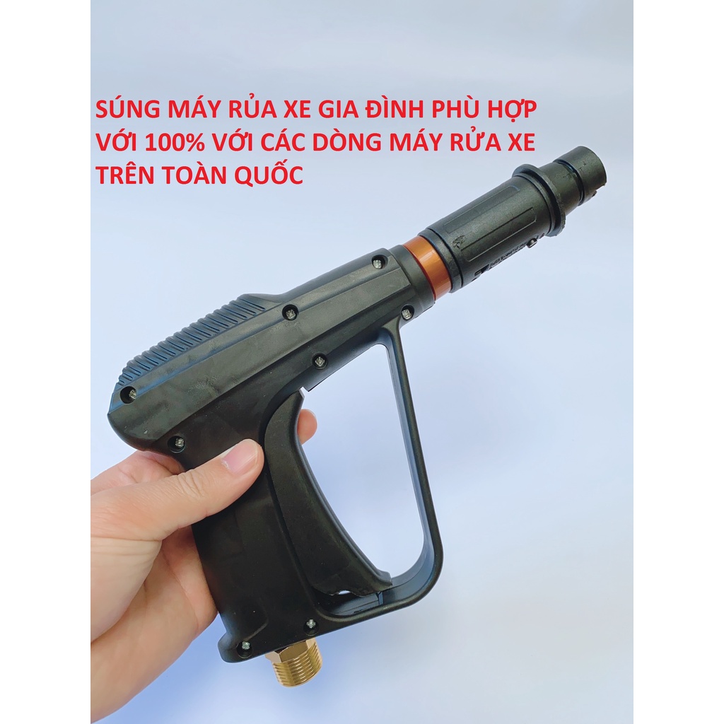 Súng máy rủa xe gia đình