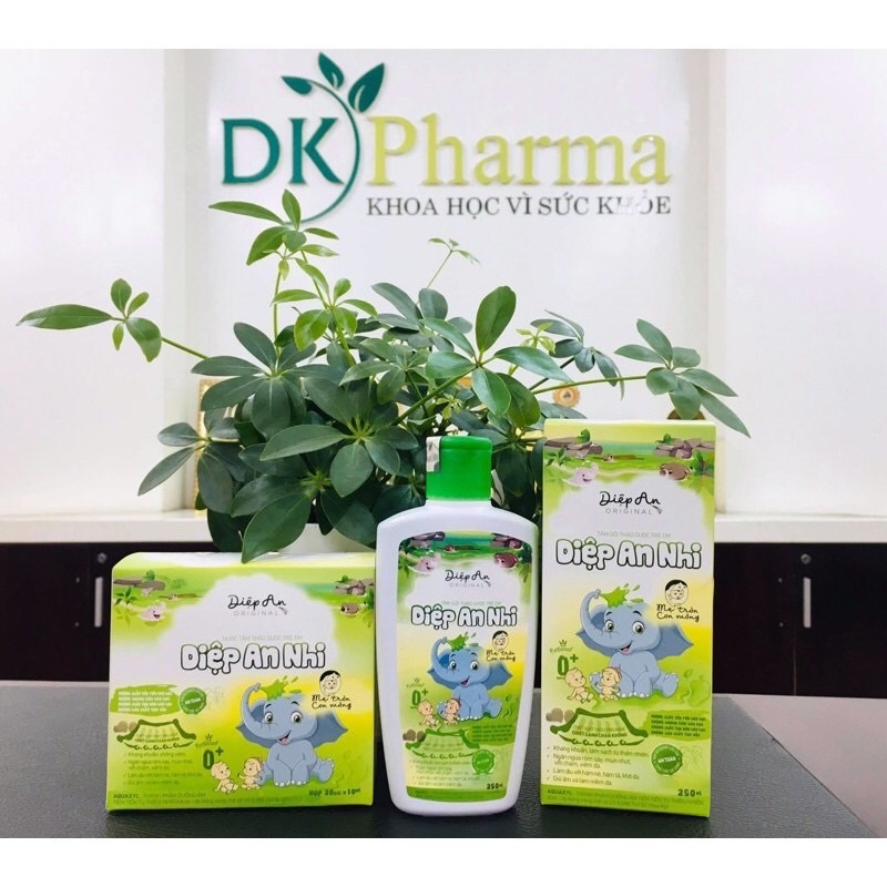 Sữa tắm gội thảo dược DIỆP AN NHI