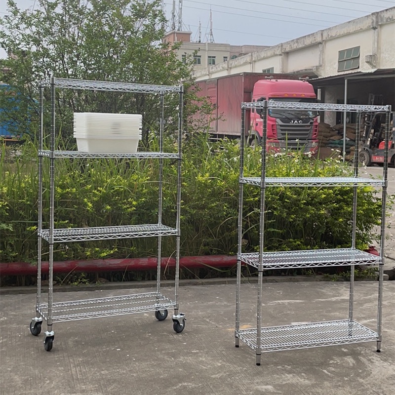 Kệ lưới i4 tầng  tải trọng nặng 20kg dùng trong gia đình, phòng thí nghiệm, kho để đồ