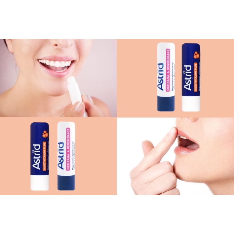 Son Dưỡng Astrid Lip Balm vitamin E 4.8g