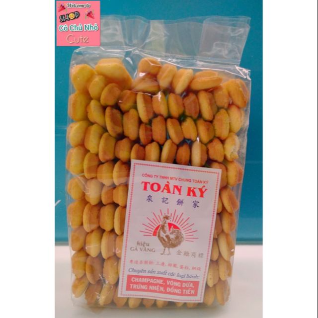 Bánh  Champagne  không phủ đường Toàn Ký 500g