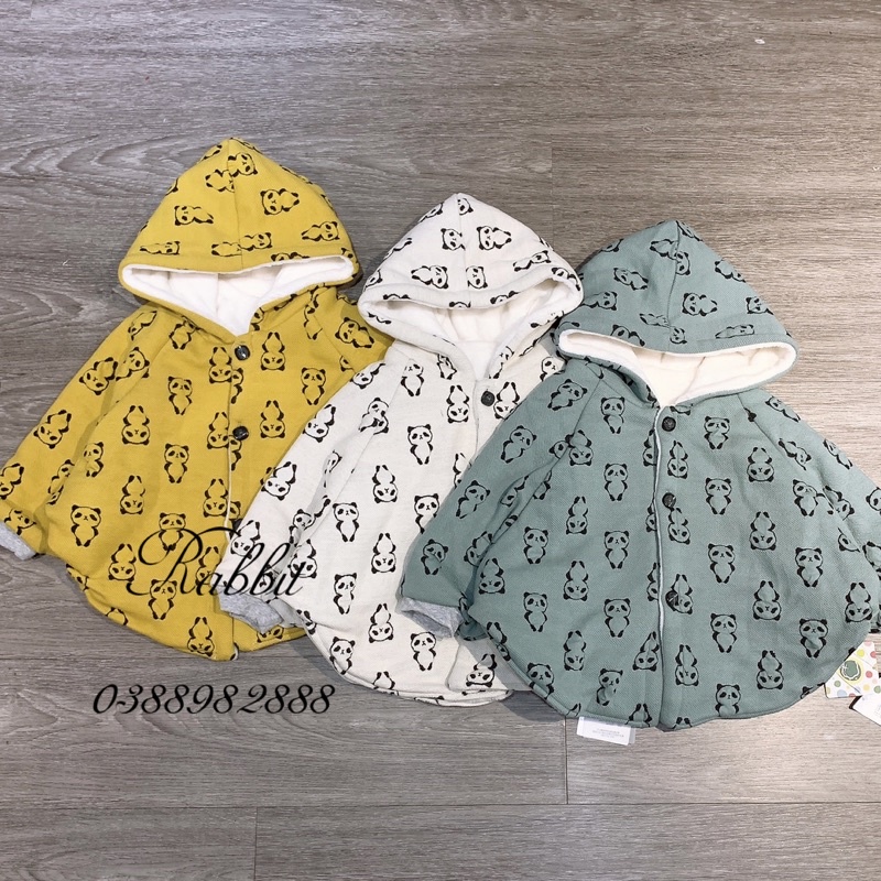 Áo choàng nỉ lót lông Cottonbutton