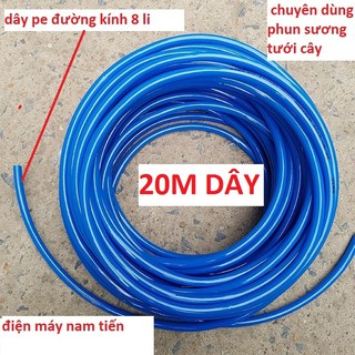SALE Combo 20m dây phun sương 8mm