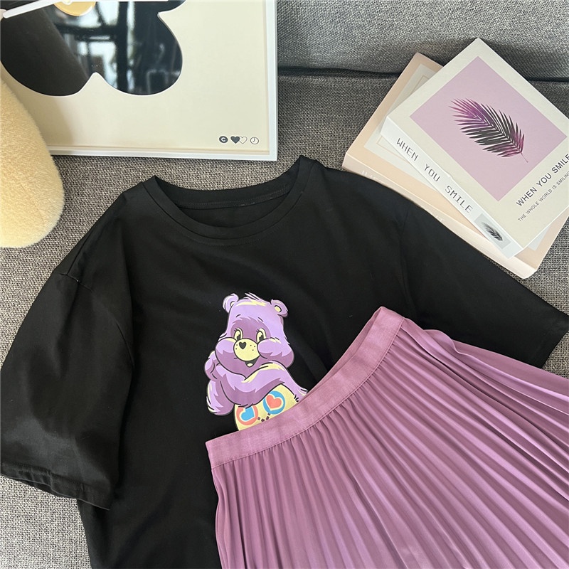 NRVP Áo Thun Tay Ngắn Cổ Tròn Thời Trang Mùa Hè Phong Cách Hàn Quốc 2022 Cho Nam Và Nữ