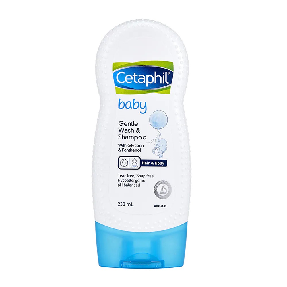 Sữa Tắm Gội Cho Bé Cetaphil Baby Wash & Shampoo 230ml