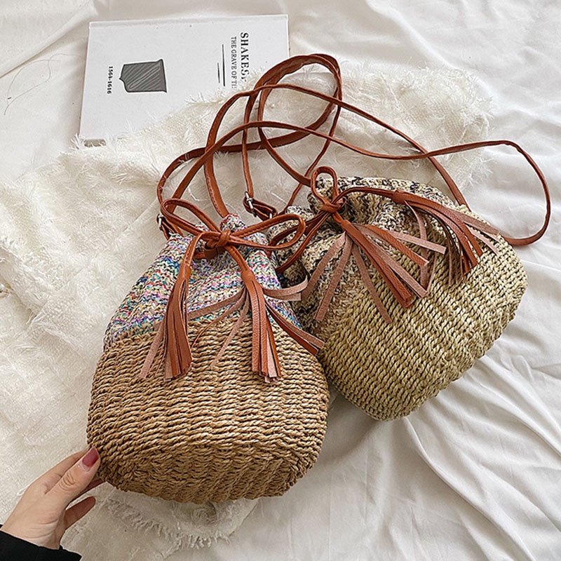 Túi cói Bằng Rơm Thời Trang Dành Cho Nữ