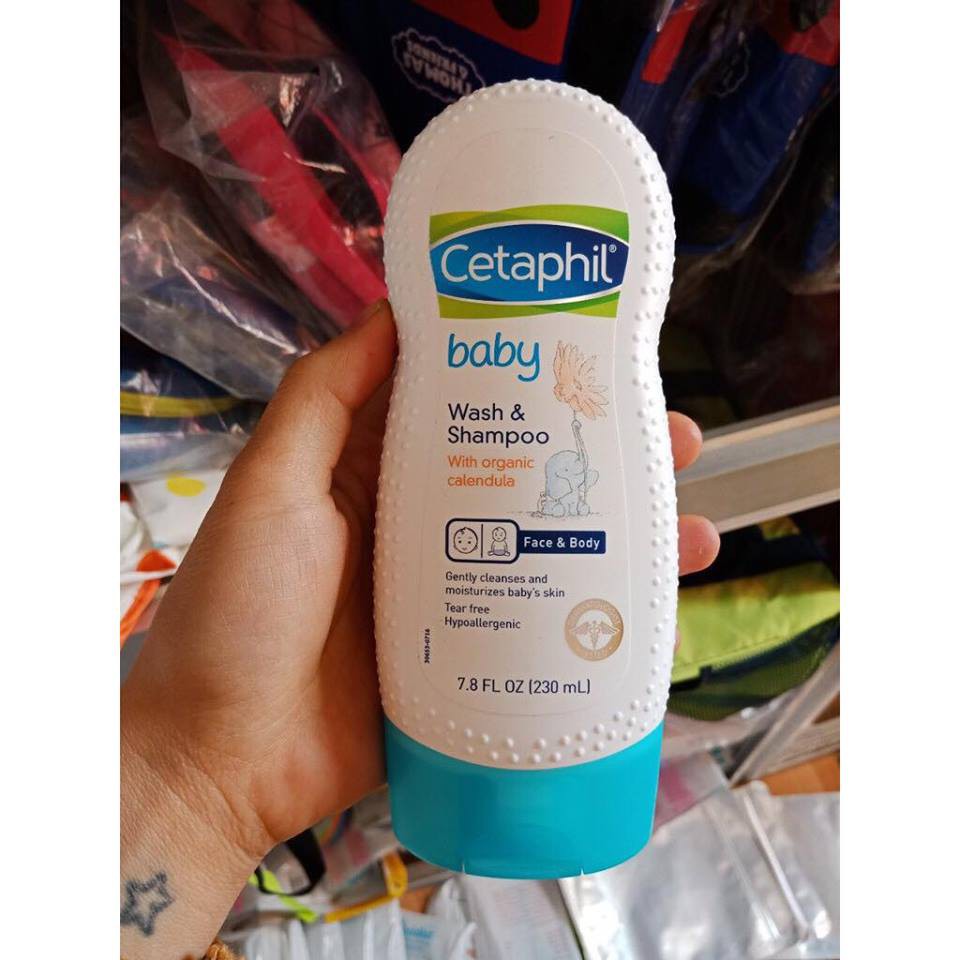 Sữa Tắm Gội Toàn Thân Cho Bé Cetaphil
