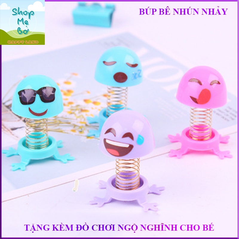 Quà Tặng Đồ Chơi Thú Nhún Lò Xo Emoji Mặt Cười Vui Nhộn, Đồ Chơi Trẻ Em, Thường Để Trên Ô Tô Xe Hơi
