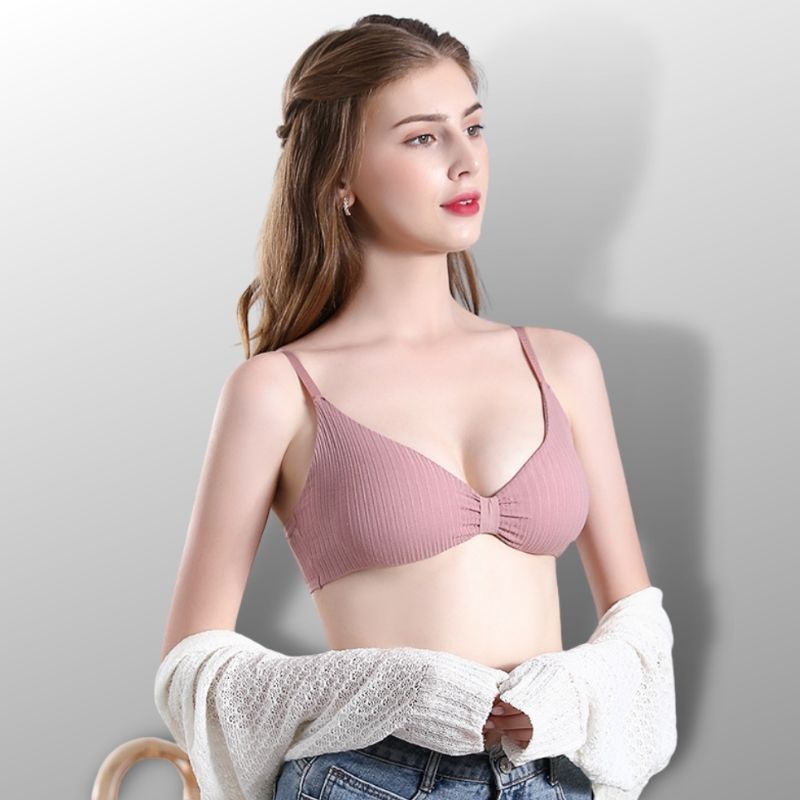 Áo Bra Nữ Cotton AN Nâng Ngực Mút Có Thể Tháo Rời - 308