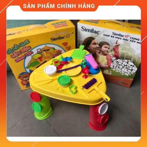 BỘ ĐỒ CHƠI ĐẤT SÉT NẶN LÀM KEM CHO BÉ - HÀNG KHUYẾN MÃI CỦA SỮA SIMILAC