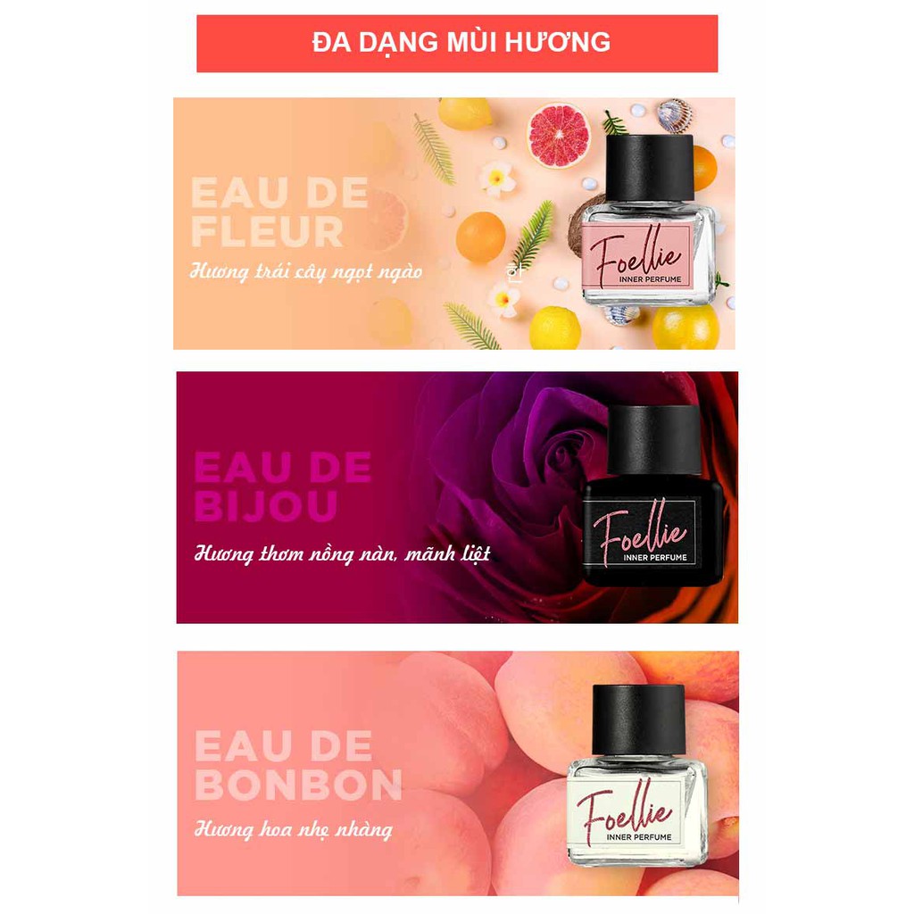 Nước Hoa Vùng Kín Foellie Eau De Innerb Perfume Bijou 5ml | Thế Giới Skin Care